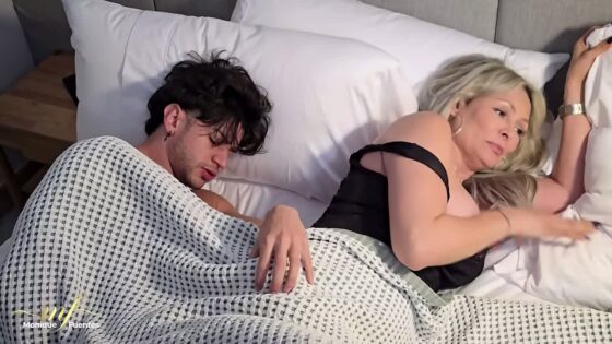 My friend’s husband puts his big cock in me and we end up having a threesome – Monique Fuentes, Andrea Castro and Zack Whiter