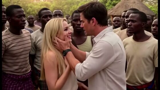 The BEST #21 Naughty (((( BLONDE )))) HOT WIFE in the AFRICAN sex village! Stretched gaped wrecked brazilian girls gangbang creampie amador big pussy anal hard big dick [AI Generated]