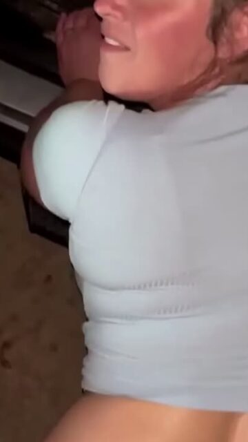 Dirty talking college pawg gets fucked in public