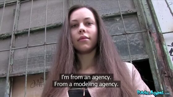 I Fuck a Real 20 Year Old FASHION MODEL in a Public Place – Public Agent