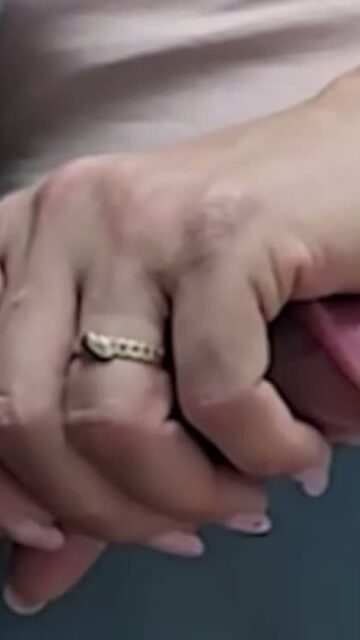 She stroke his cock until he cums hard