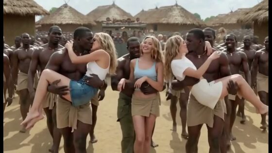 The BEST #78 (((( 3 BRAZILIAN SISTERS “Impregnated” )))) in the AFRICAN sex village BBC! Stretched gaped wrecked brazilian girls gangbang creampie amador big pussy anal hard big dick [AI Generated]