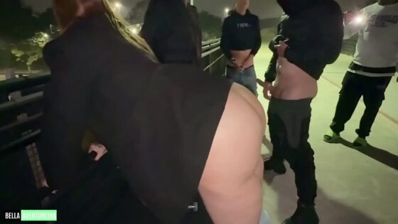 Lewdness and debauchery on the bridge, look what happens in the end, it was absurd RED1