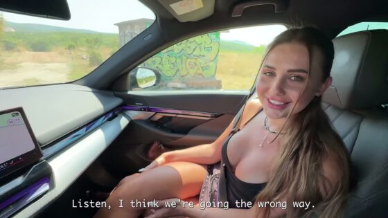 My girlfriend’s friend seduced me right on the way home. I couldn’t help but fuck her.