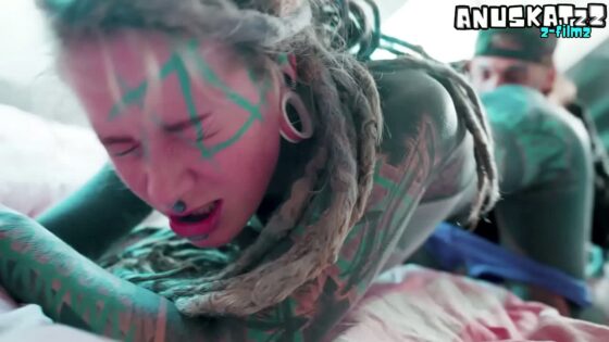 Dreadhead Girl Anal Rides Huge Cock