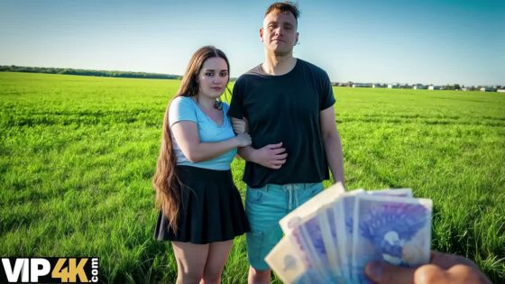 HUNT4K. How much would it cost to fuck your Girlfriend with Big tits?