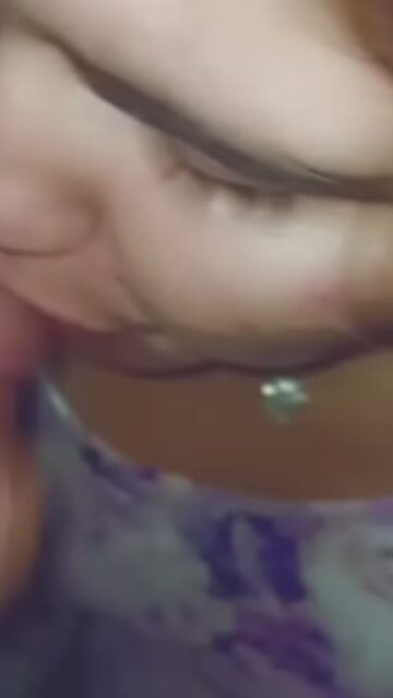 Sucking on Snapchat
