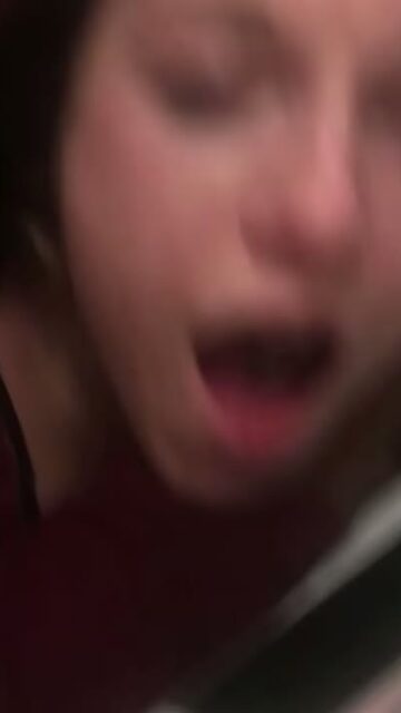 Famous TikTok slut cums on BBC