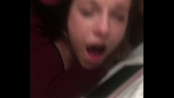 Famous TikTok slut cums on BBC