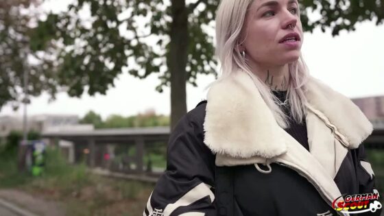 GERMAN SCOUT – Skinny German blue eyes Beauty Toussik Pick Up for Casting Fuck