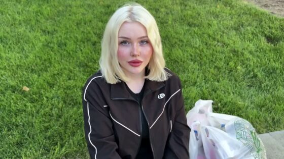 “Help me cum!” A sassy blonde’s pleas and sex with a creampie!