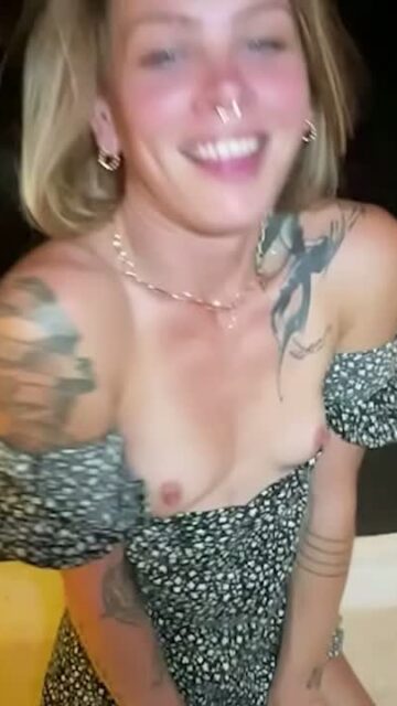 Innocent blonde tinder date fucked until she’s messy